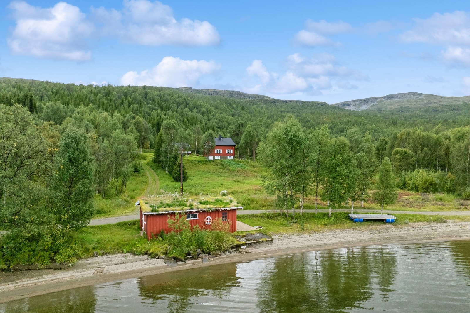 Dronebilde Galleribilde