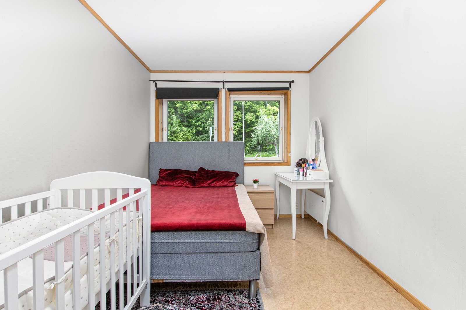 1 av 2 soverom. Galleribilde