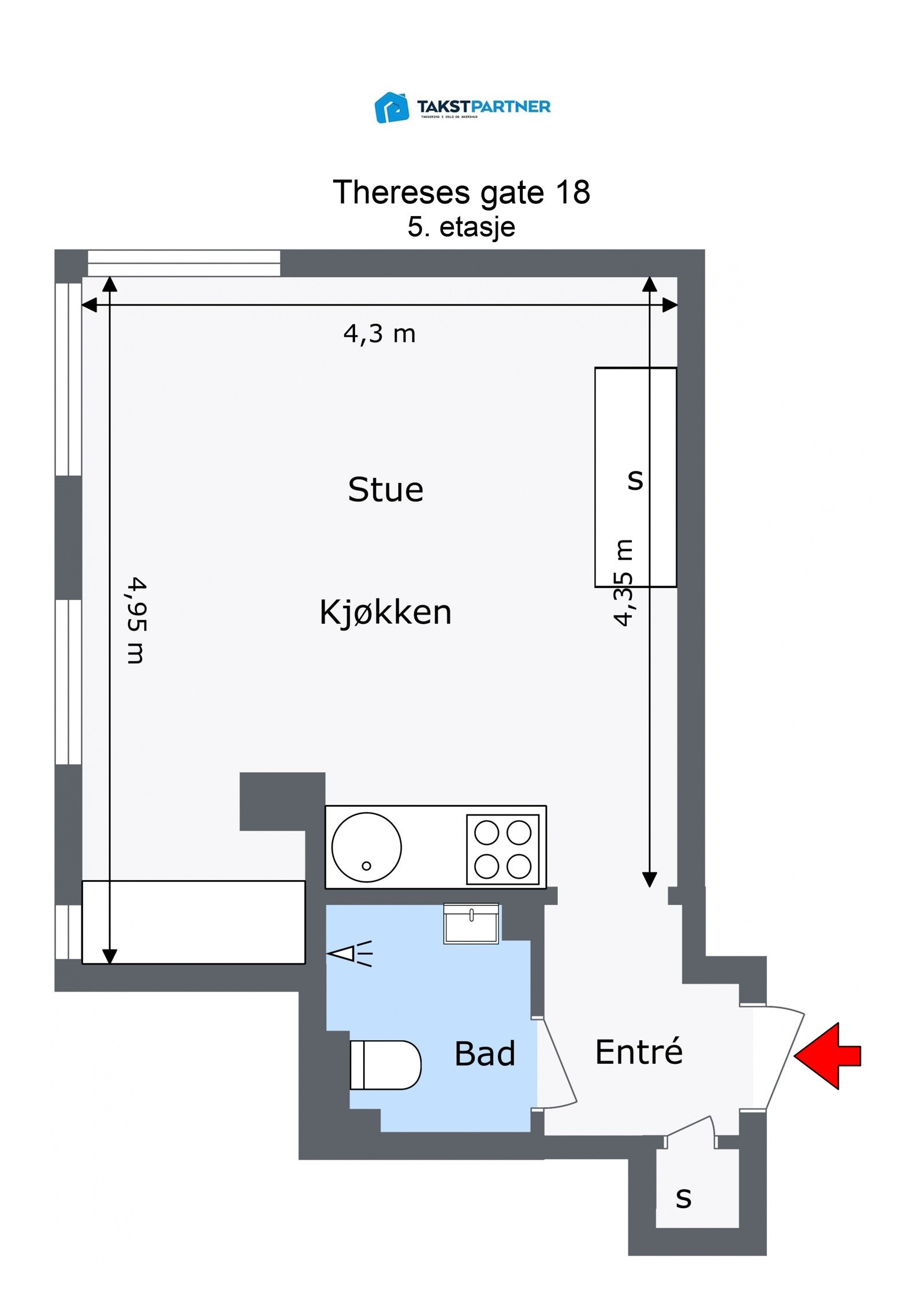 Planskisse. Galleribilde