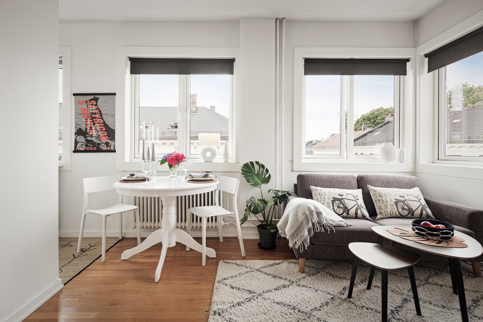 Fyring og varmtvann er inkludert i felleskostnadene. Galleribilde