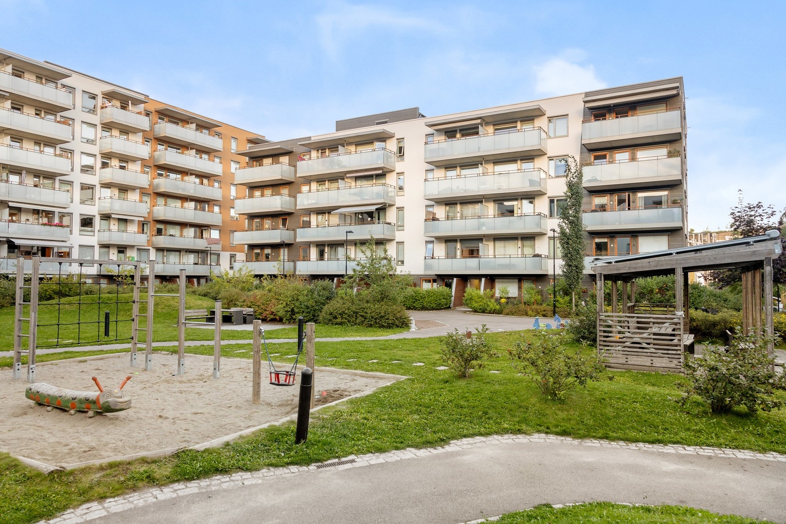 Leiligheten sto innflytningsklar i 2016. Galleribilde