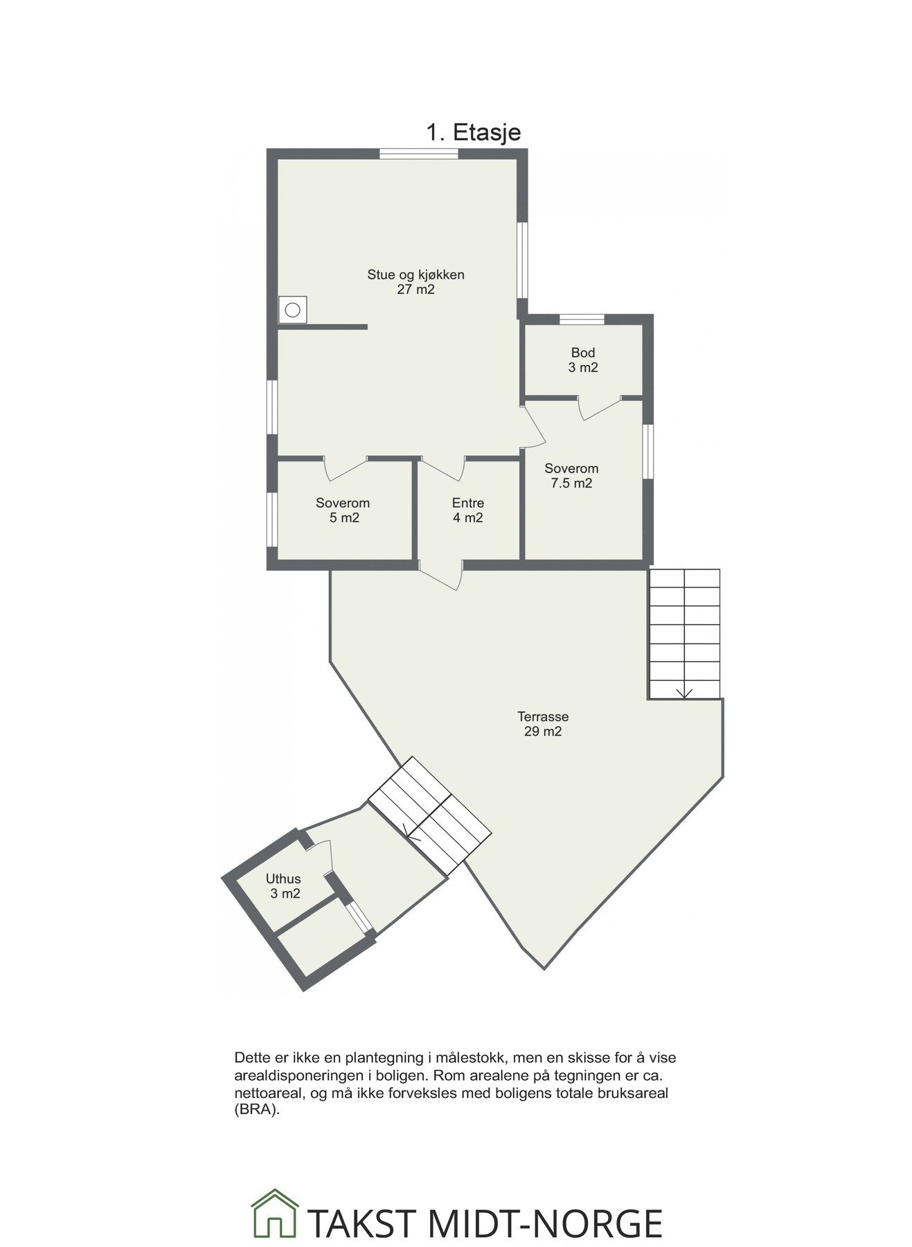 Planskisse Galleribilde