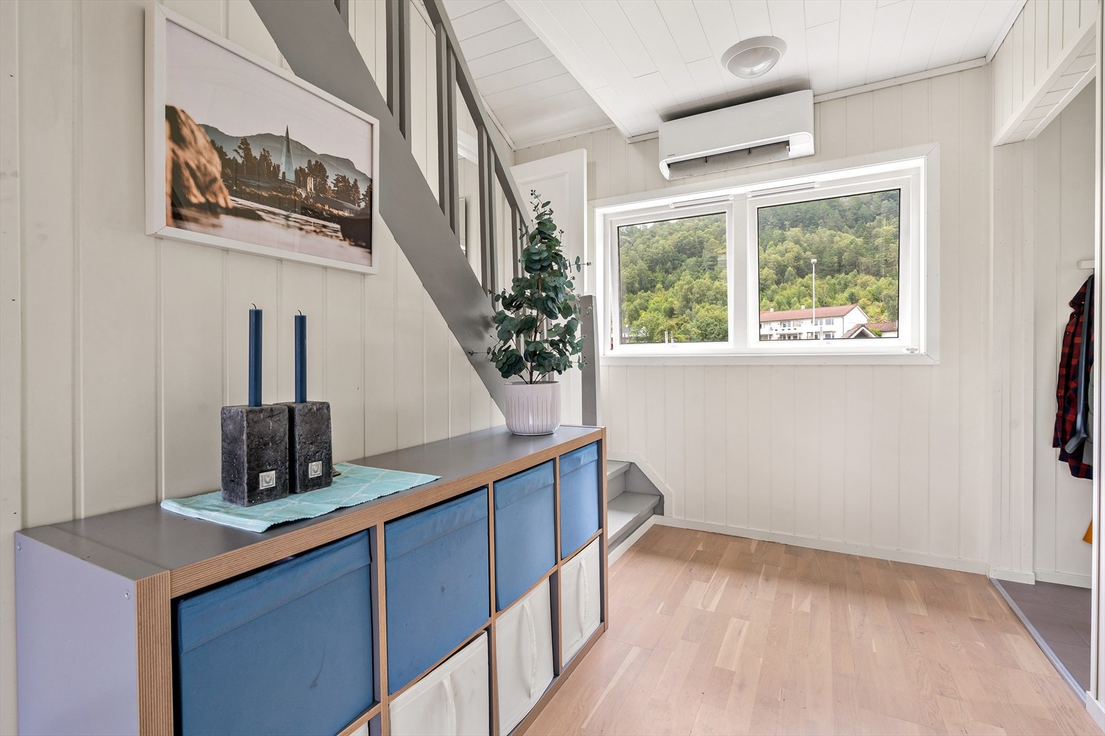 Installert varmepumpe. Galleribilde