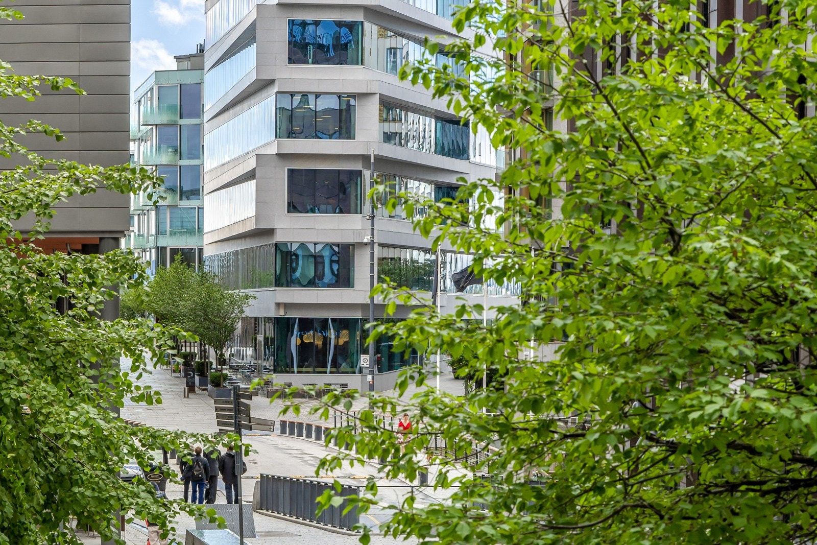 Utsikt fra stuevinduet. Galleribilde