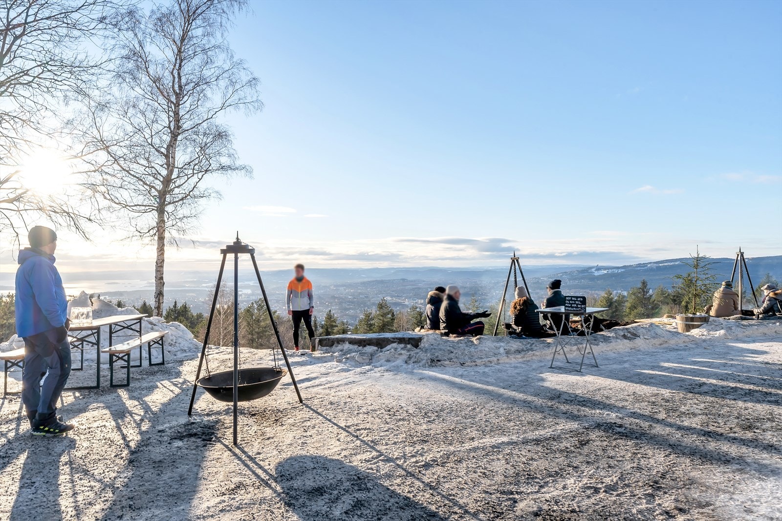 Grefsenkollen er godt turmål med variert servering og herlig utsikt. Galleribilde
