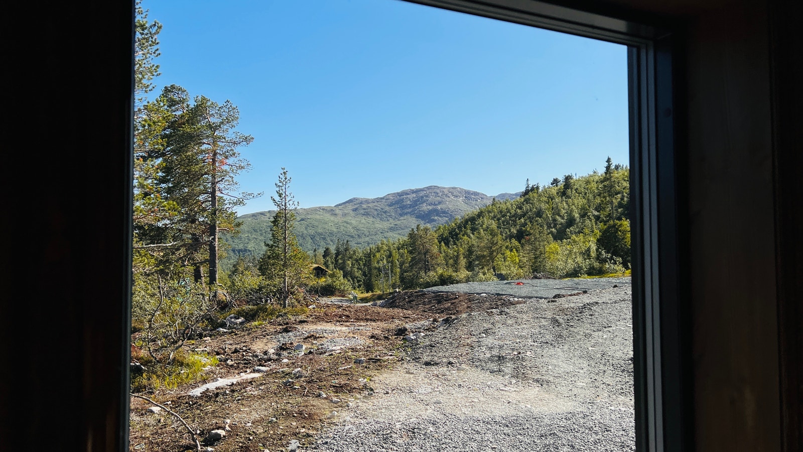 Bilde fra tomte området. Galleribilde