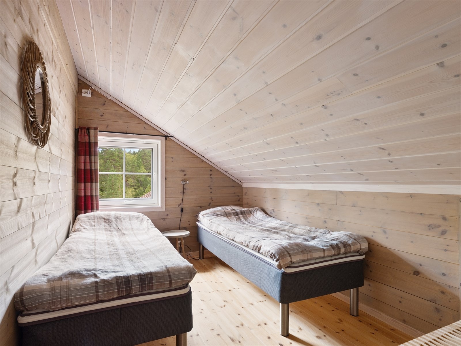 1 av 2 soverom oppe. Totalt 5 + mulighet for soving i loftstuen. Galleribilde