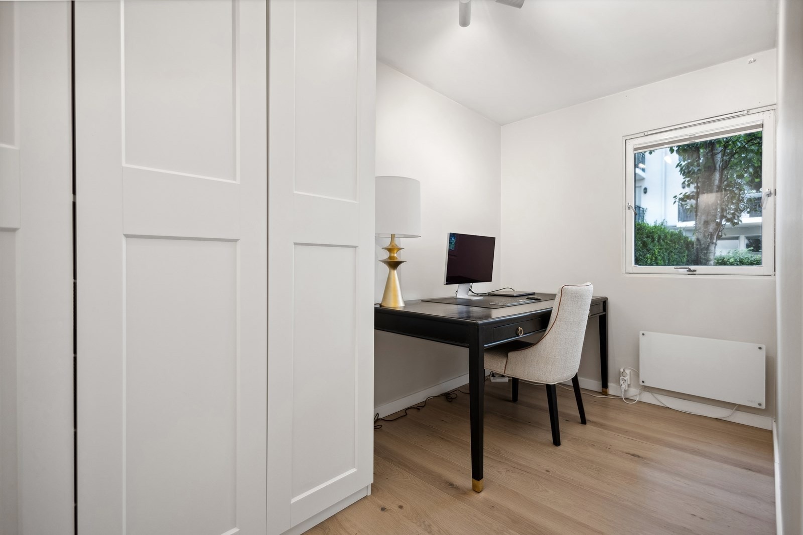 Soverom II brukes gjerne som gjesterom eller hjemmekontor. Galleribilde