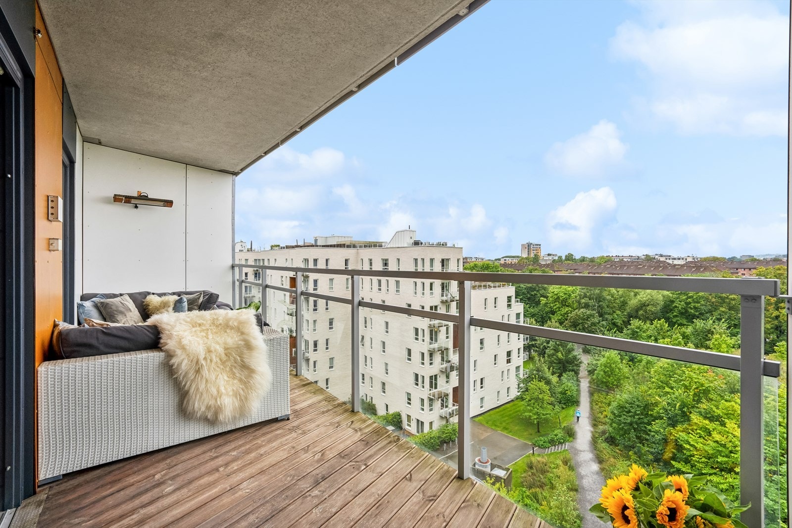 Med sol store deler av dagen kan du virkelig nyte sommerdagene. Galleribilde