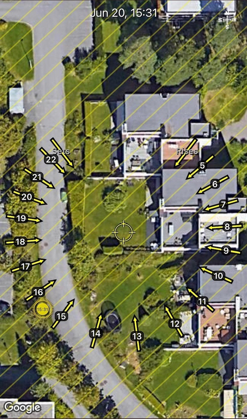 Glimrende solforhold Galleribilde