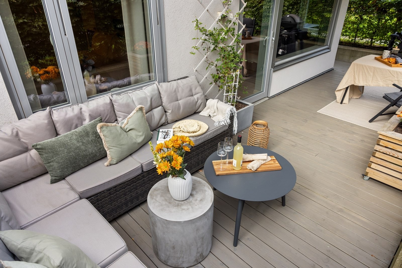 Med en skjermet beliggenhet uten innsyn nytes rolige omgivelser Galleribilde