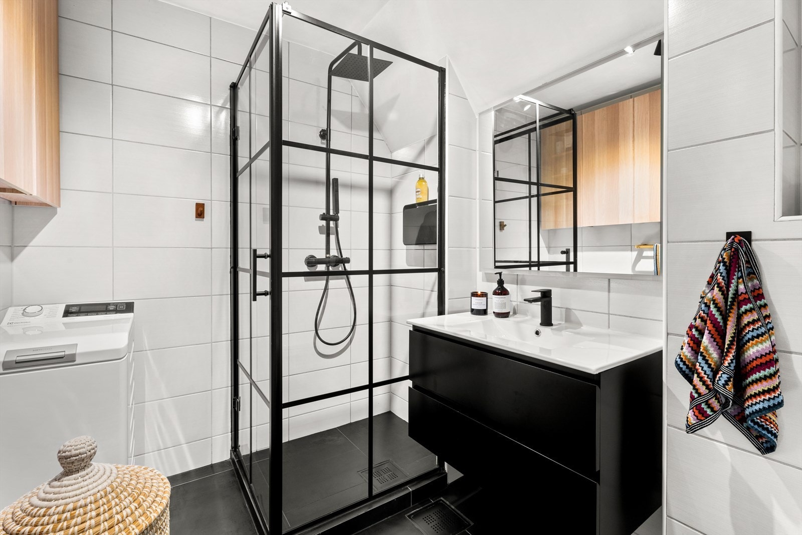 Badet ble pusset opp i 2020 hvor det ble lagt flis på flis og montert nye innredninger og utstyr. Galleribilde