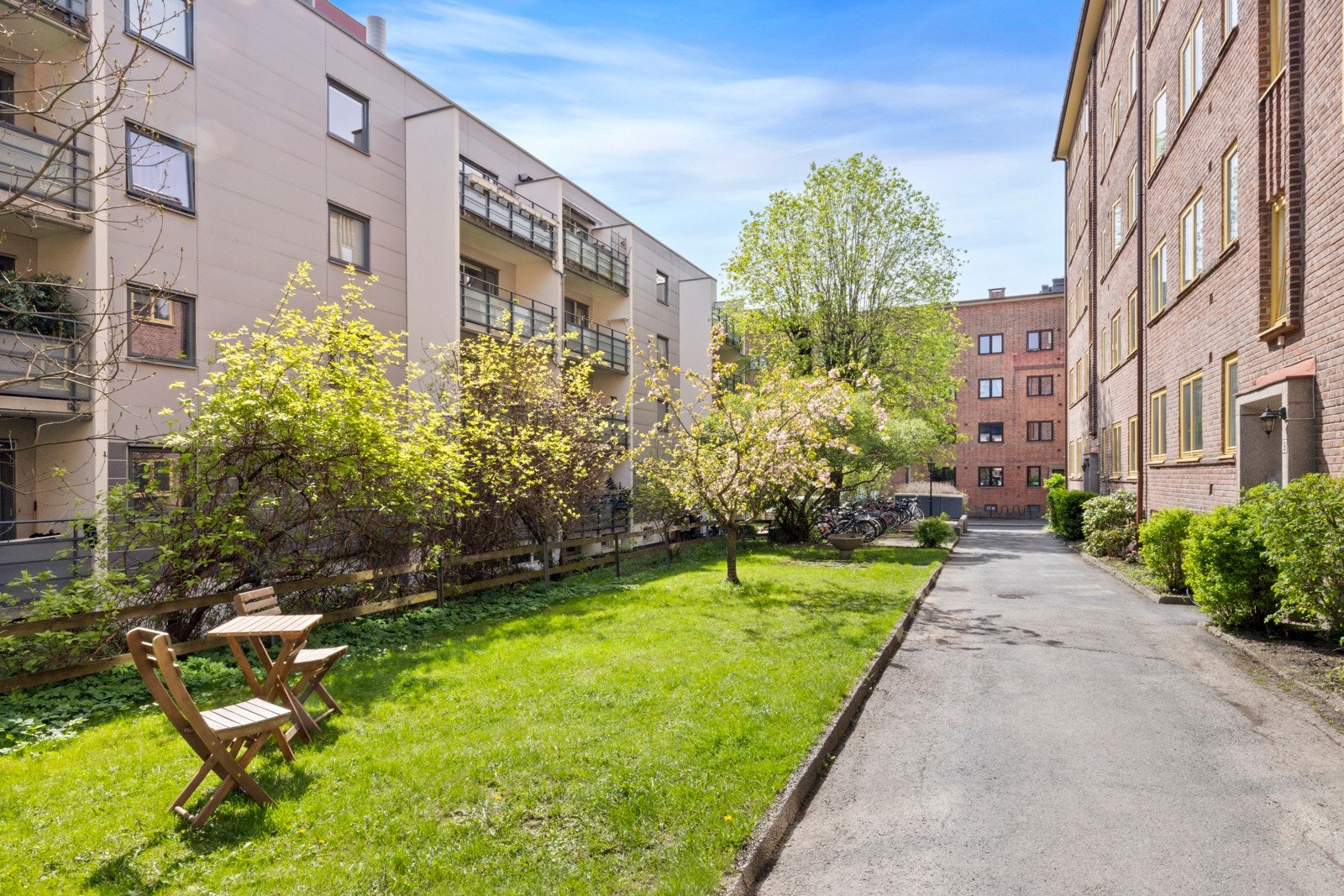 Bakgården Galleribilde