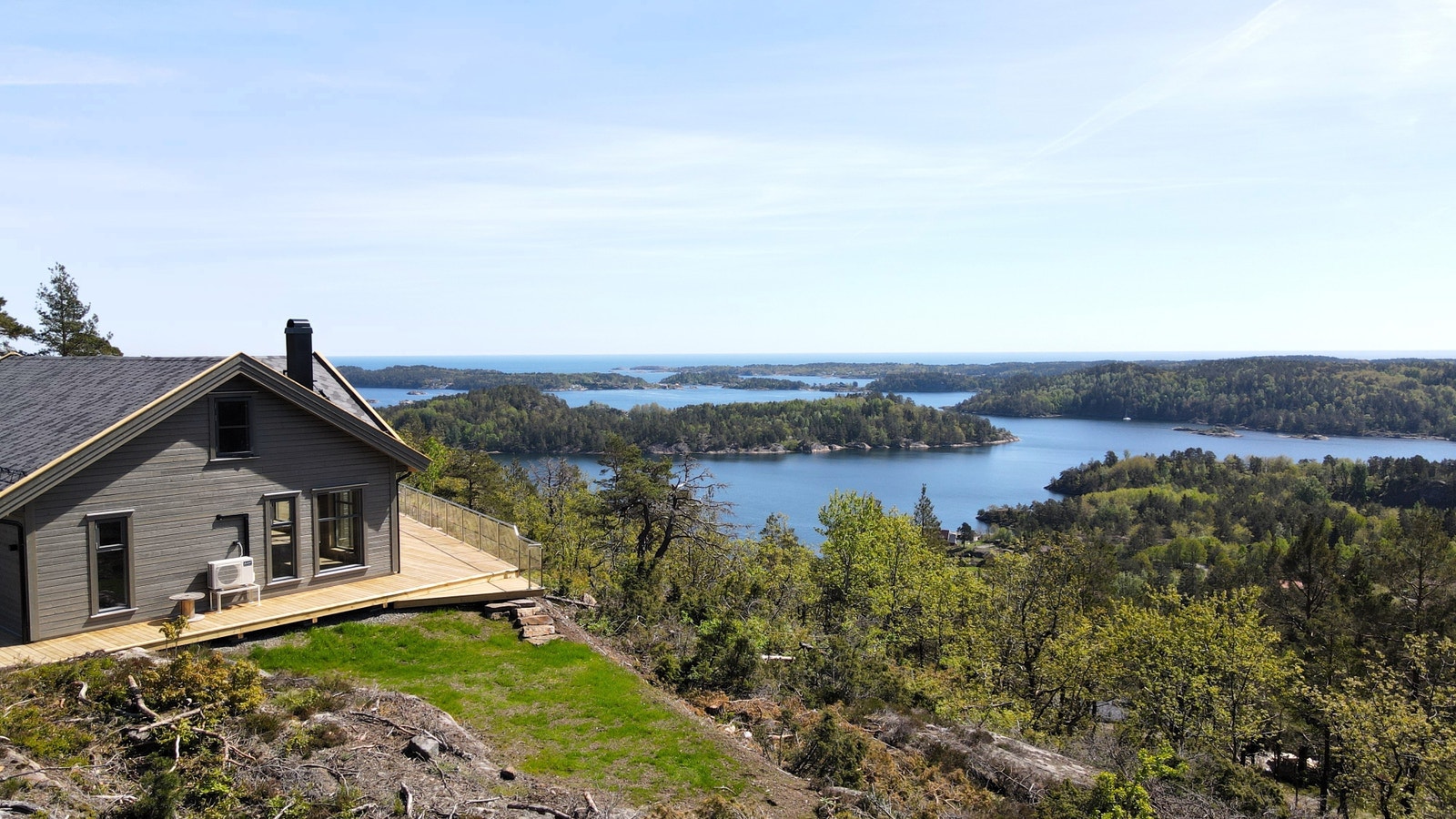 Fine opparbeidede uteområder til f.eks bålplass Galleribilde