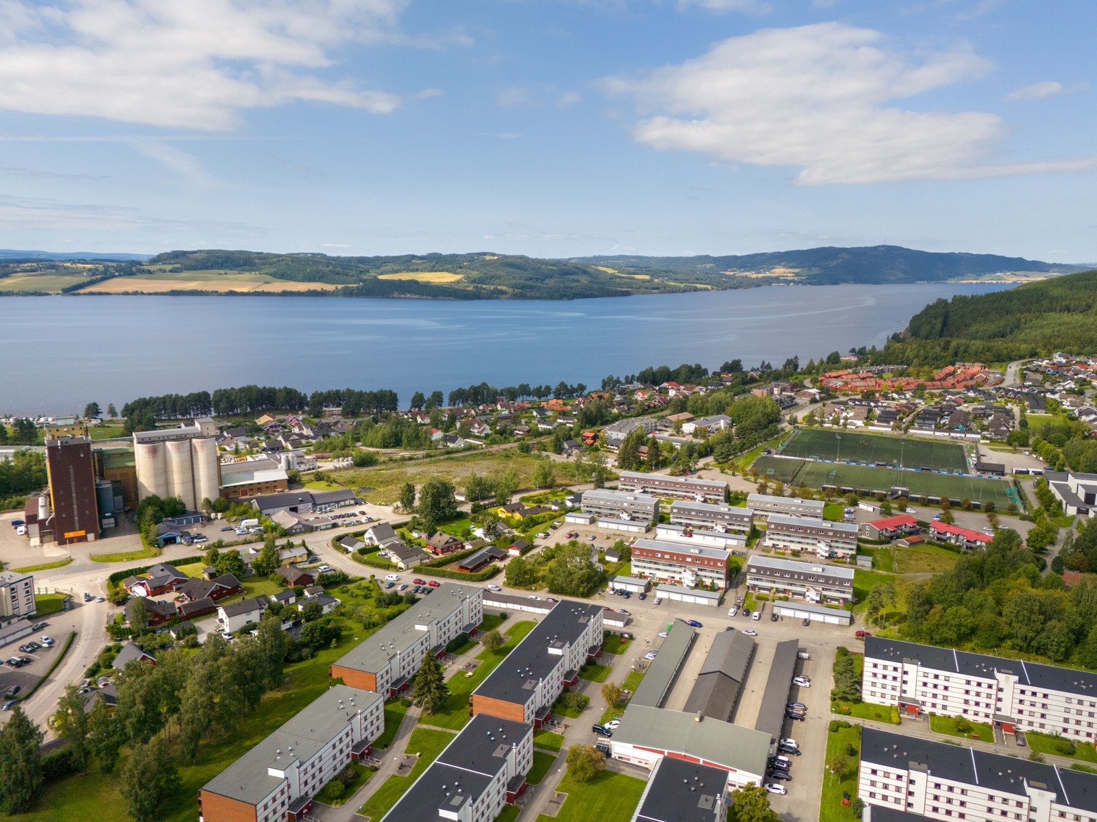 Dronefoto Galleribilde
