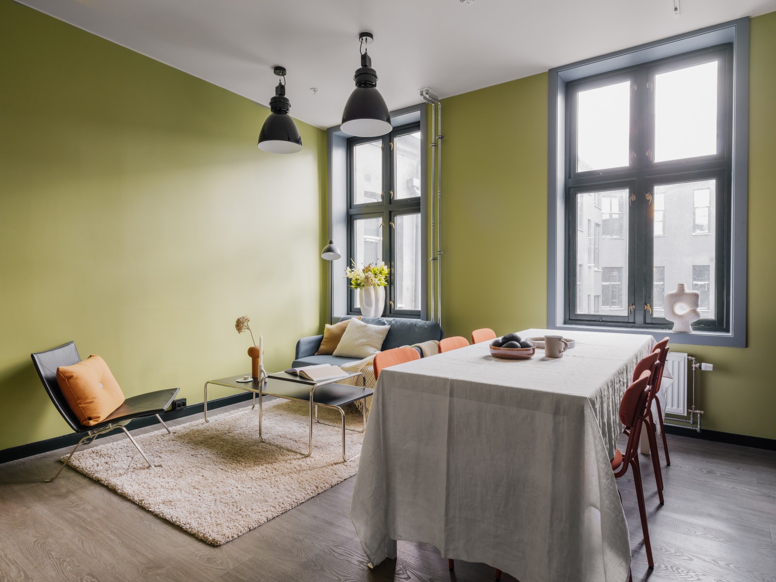 Åpen stue-/kjøkkenløsning Galleribilde