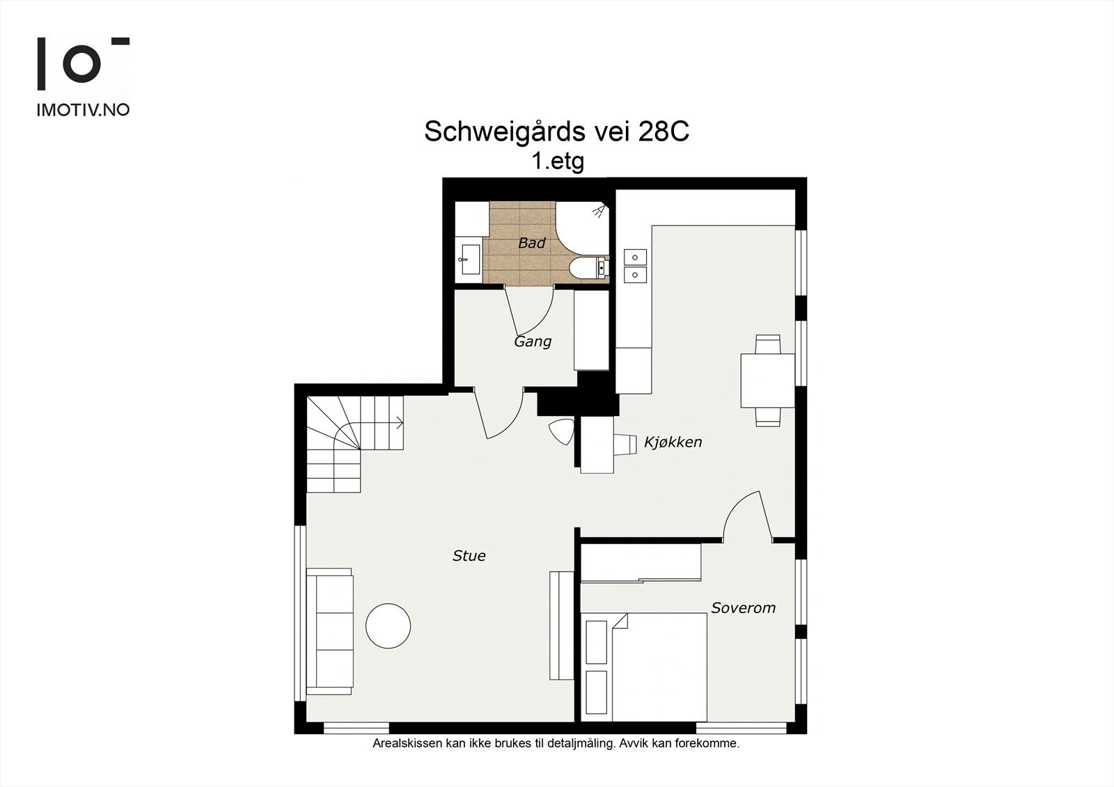 - Plantegning 1. etasje - Galleribilde