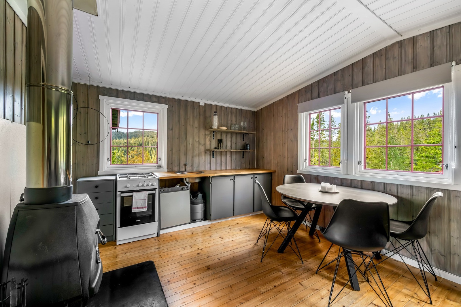 Åpen stue/kjøkken løsning Galleribilde