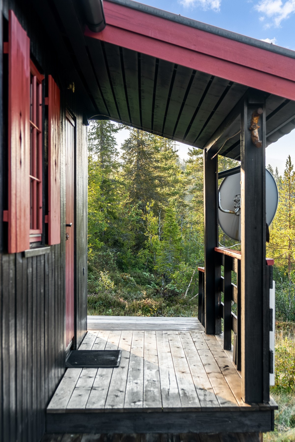 Overbygd inngangsparti Galleribilde