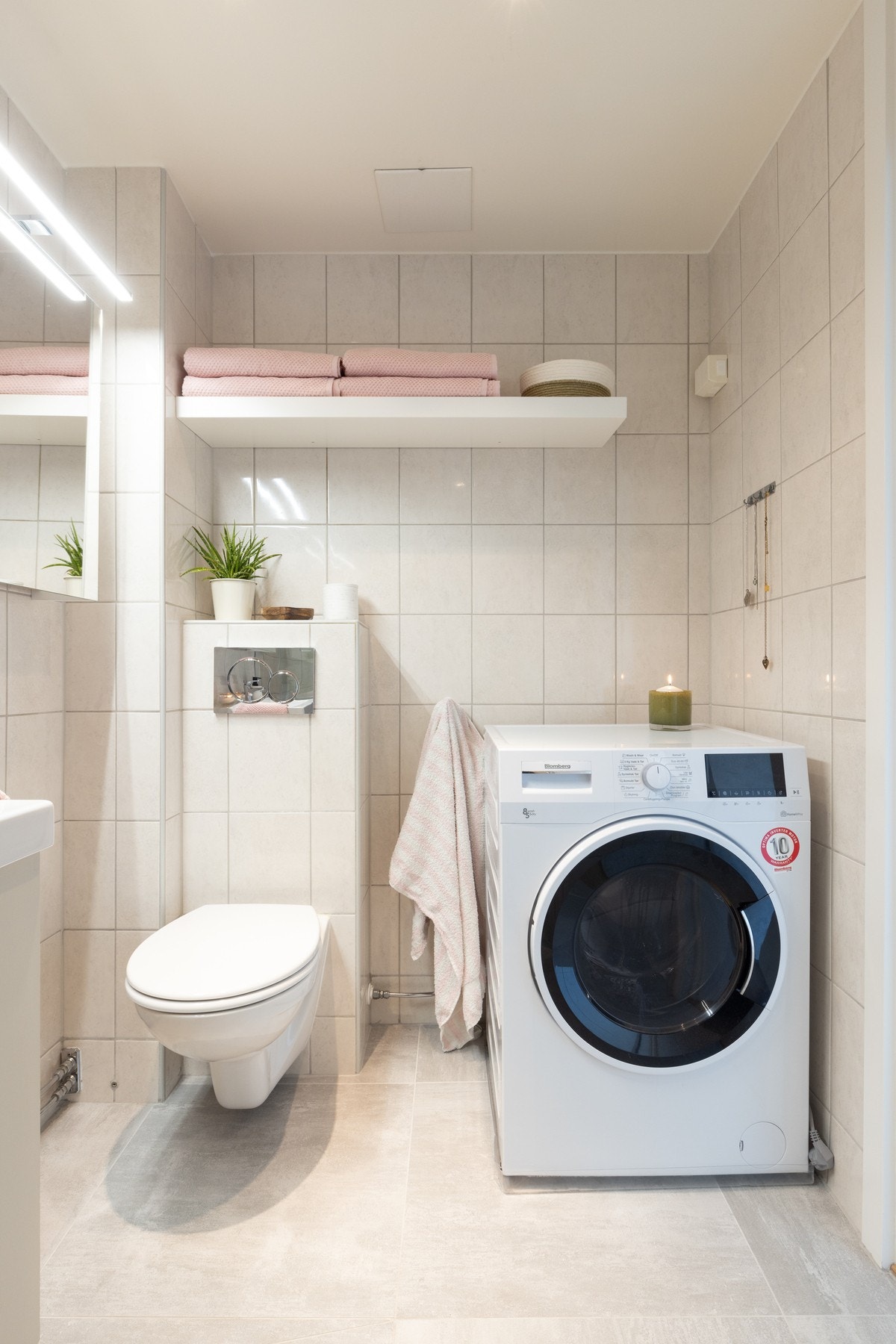 I 2024 ble det lagt ny smøremembran og fliser på gulv. Galleribilde