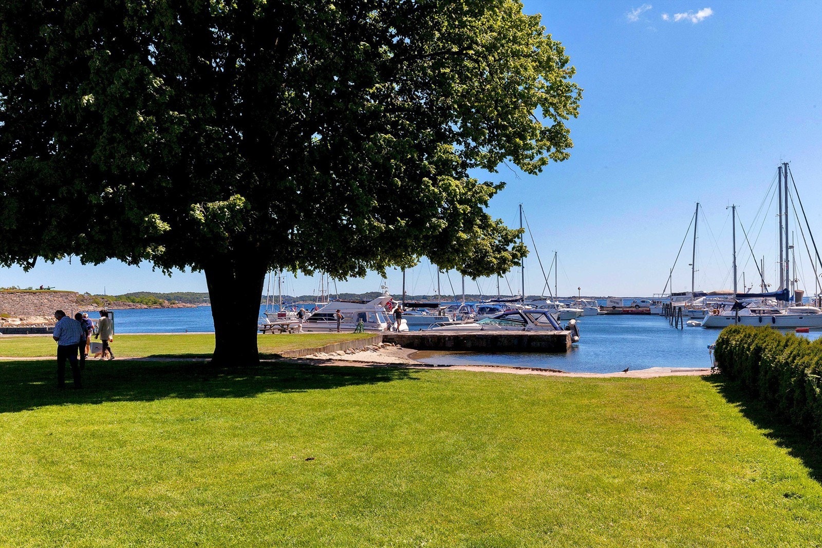 Næromåde - Camilla Collets park, mellom festningen og Nupen parken Galleribilde