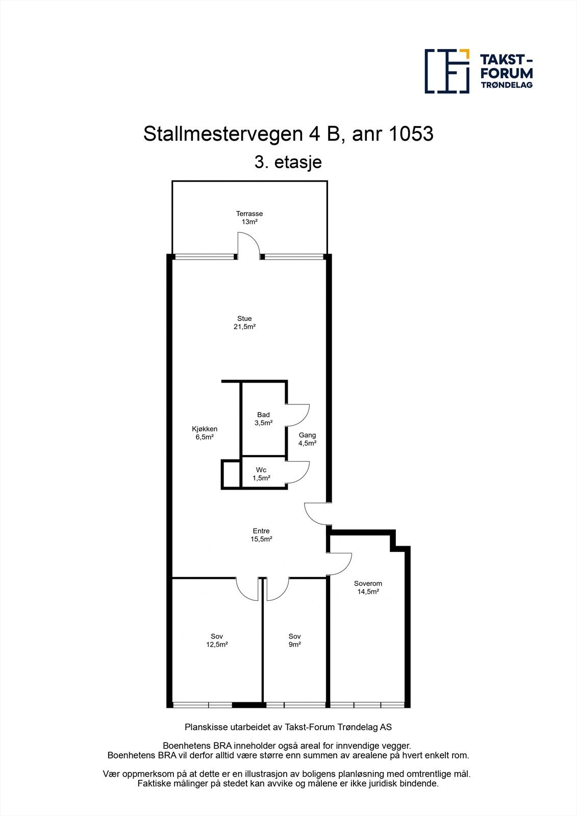 Leiligheten er svært innholdsrik med muligheter for utvikling planløsningen. Romslige soverom, mye gangplass og vinduer på begge endeveggene gir rom for å være kreativ. Galleribilde