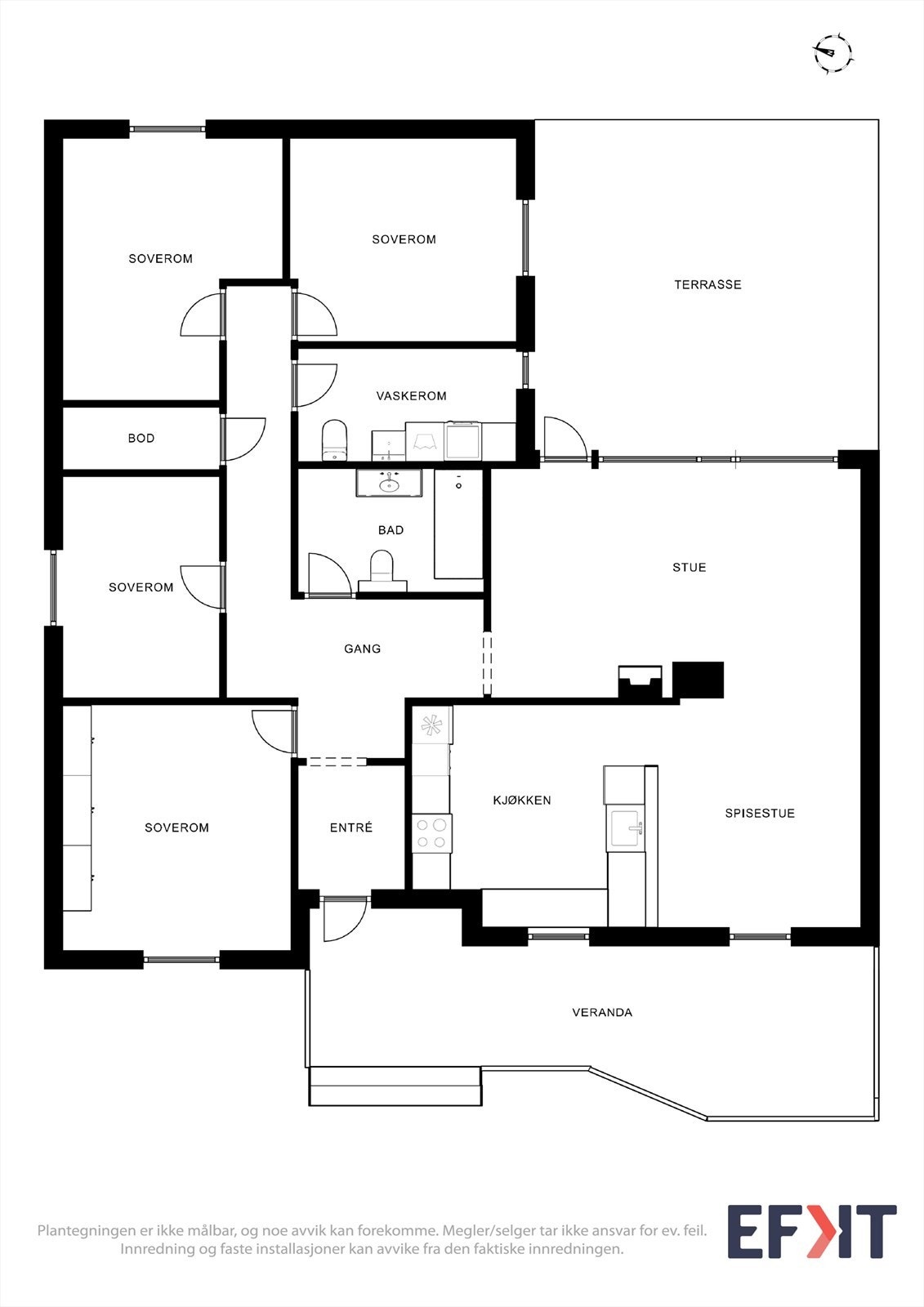 Plantegning Galleribilde