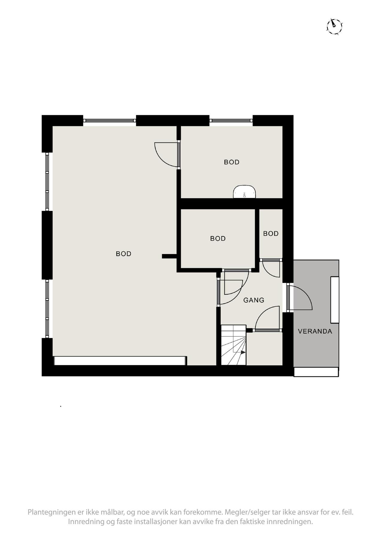 Plantegninger av kjelleren Galleribilde