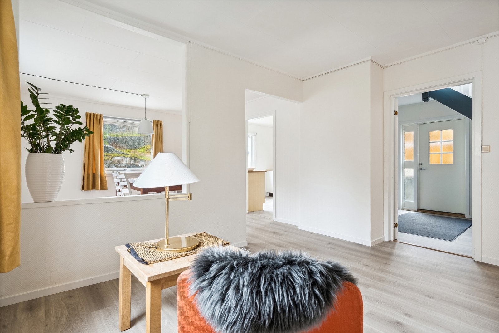 I denne etasjen ligger også stue, spisestue og kjøkken Galleribilde