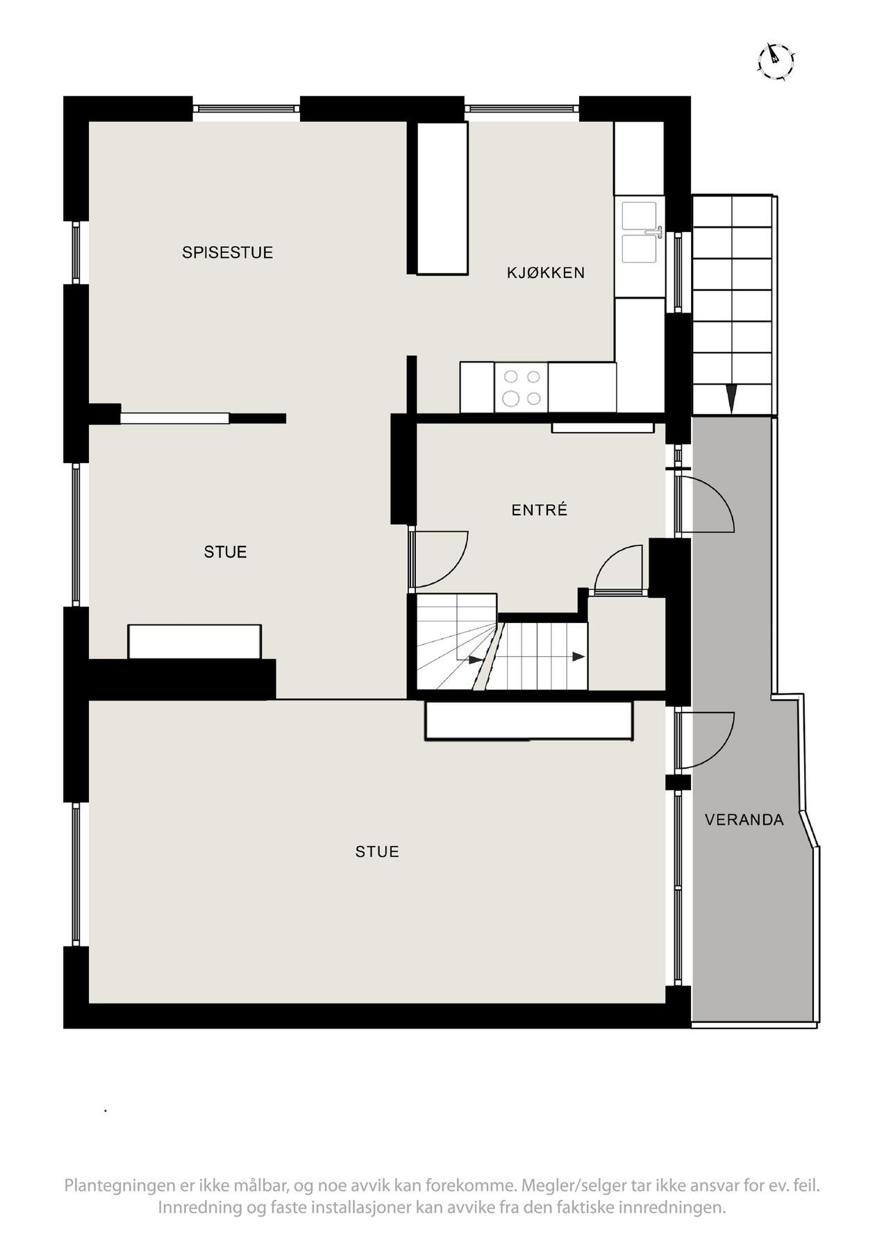 Plantegninger av hovedplanet Galleribilde