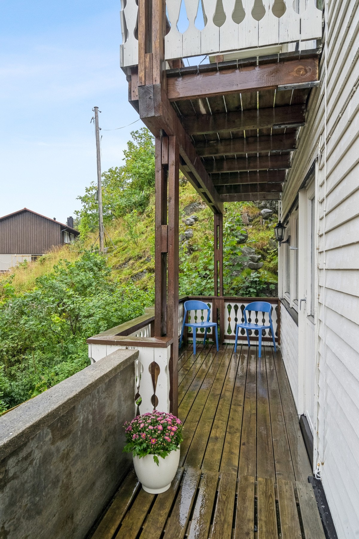 Adkomsten via denne trappen Galleribilde