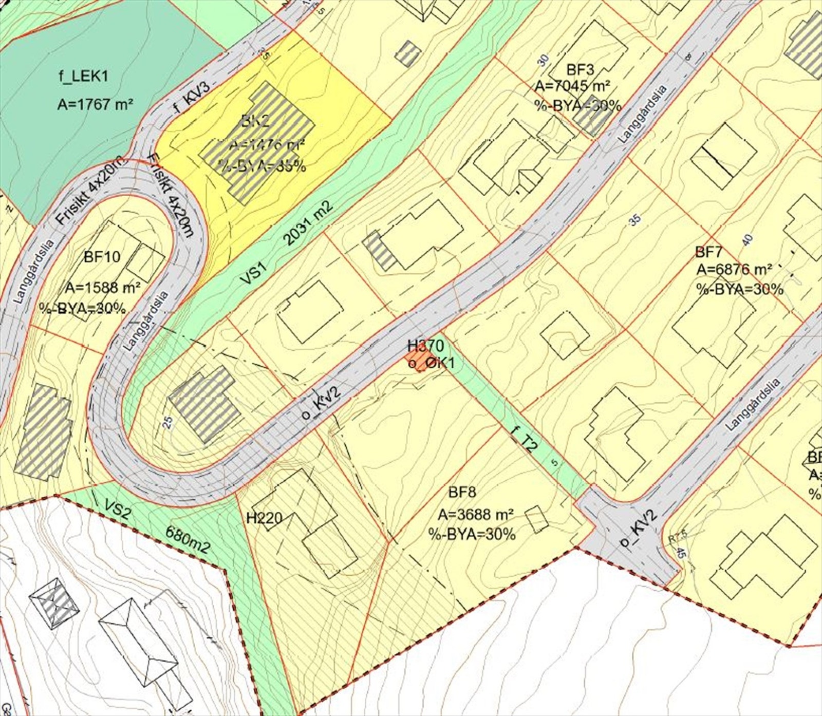 Reguleringkart Galleribilde