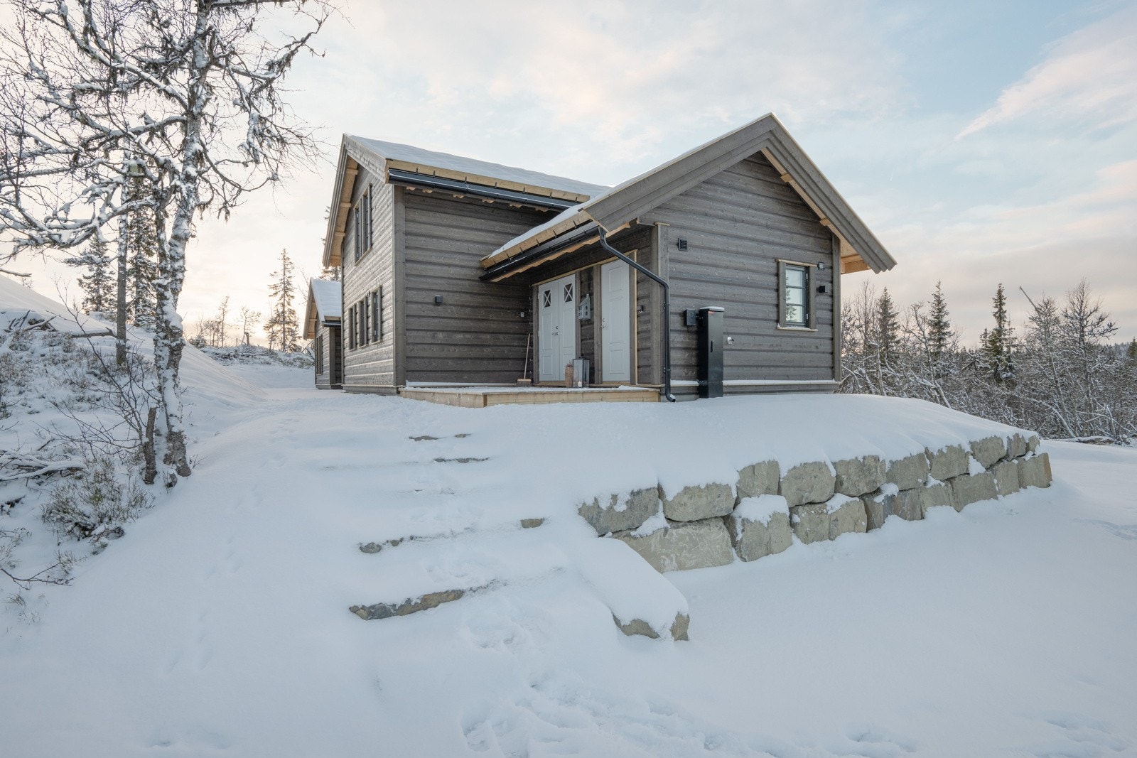 Solrik og flott plassering, med en nydelig utsikt over vestsiden i Kvitfjell Galleribilde