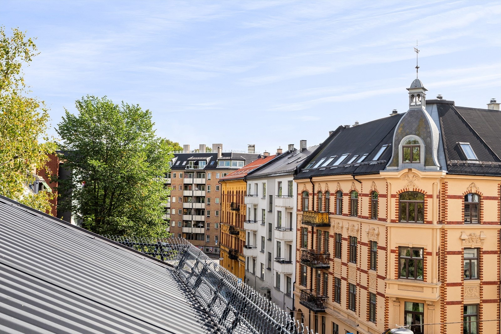 Utsikt fra terrassen Galleribilde