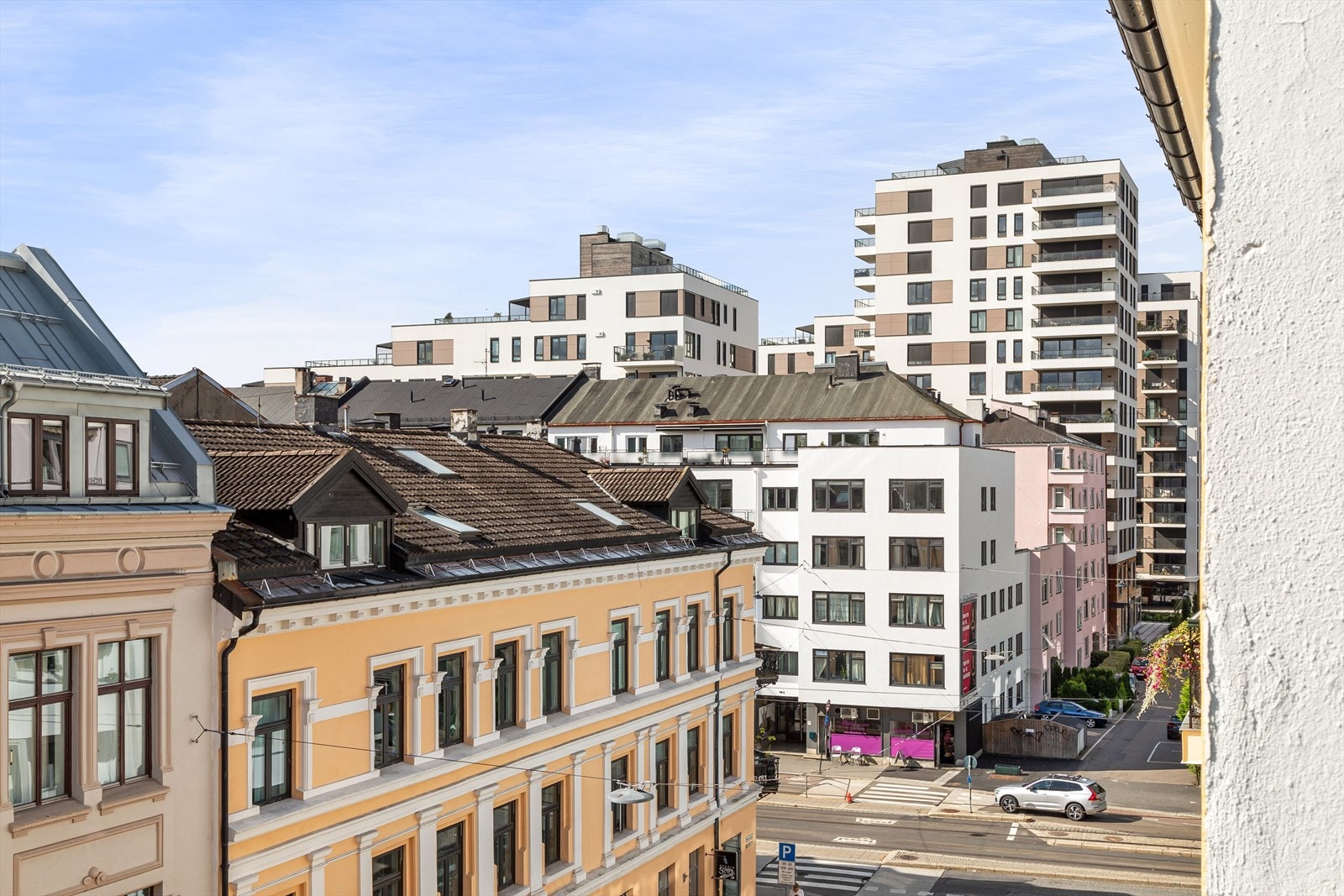 Utsikt fra terrassen Galleribilde