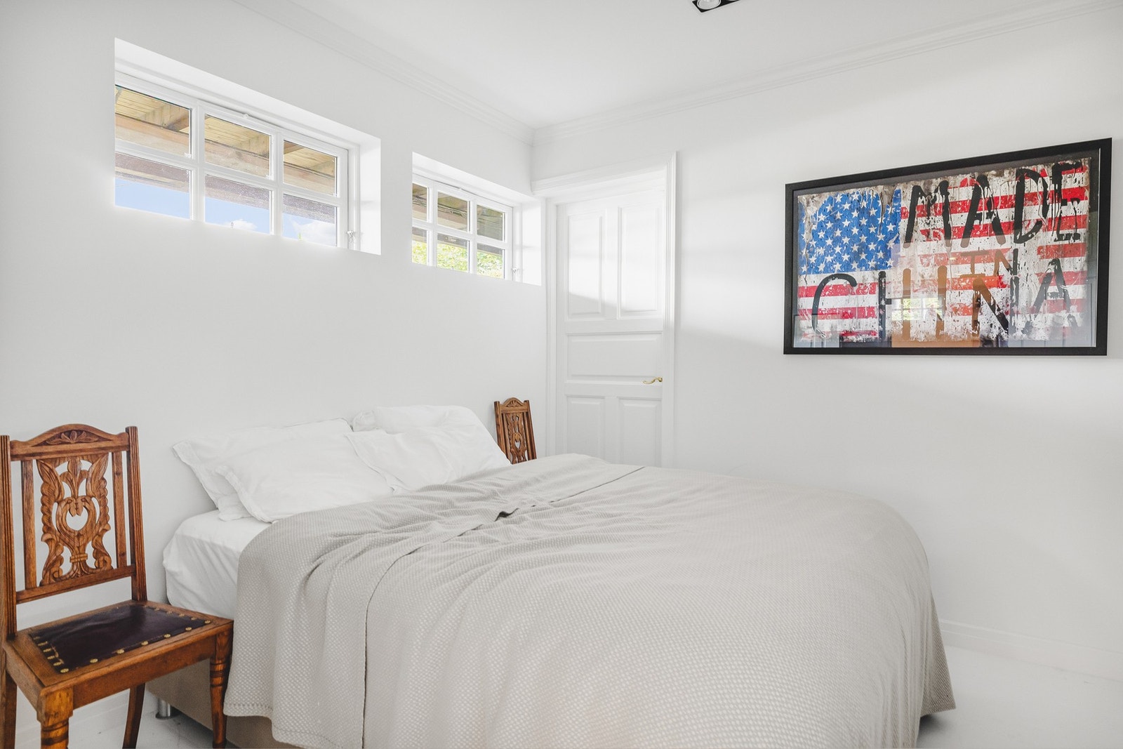 Innredet gjesterom tilknyttet egen innredet del av etasjen Galleribilde