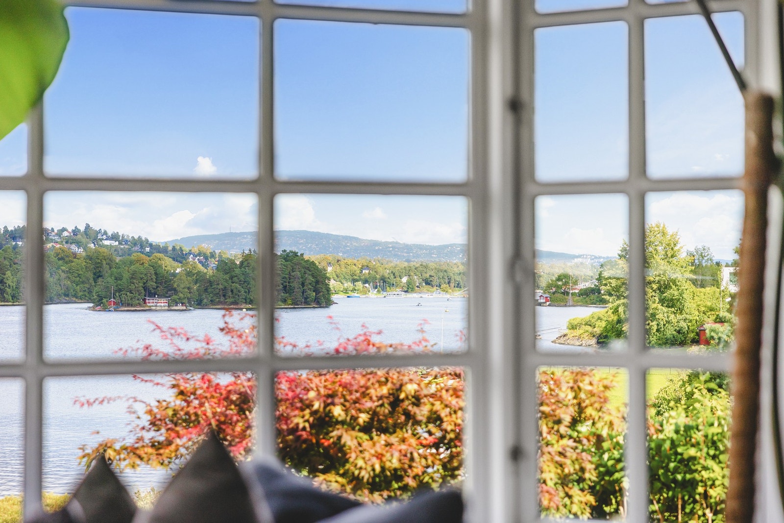 Utsikt fra stuen Galleribilde