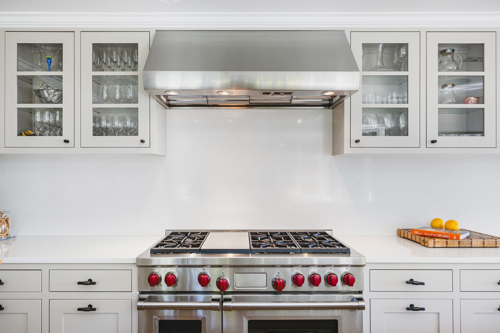 Gasskomfyr, type 48'' Wolf Range for matlaging av ypperste klasse Galleribilde