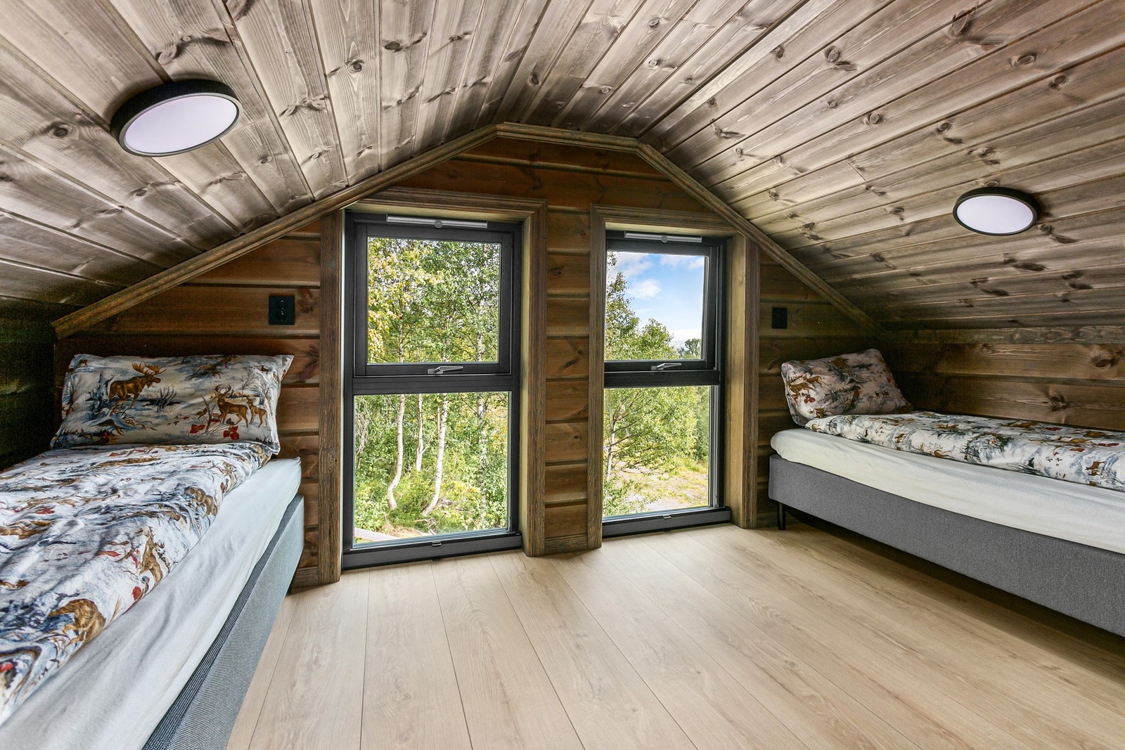 Soverommet er på 7,5m² . Galleribilde