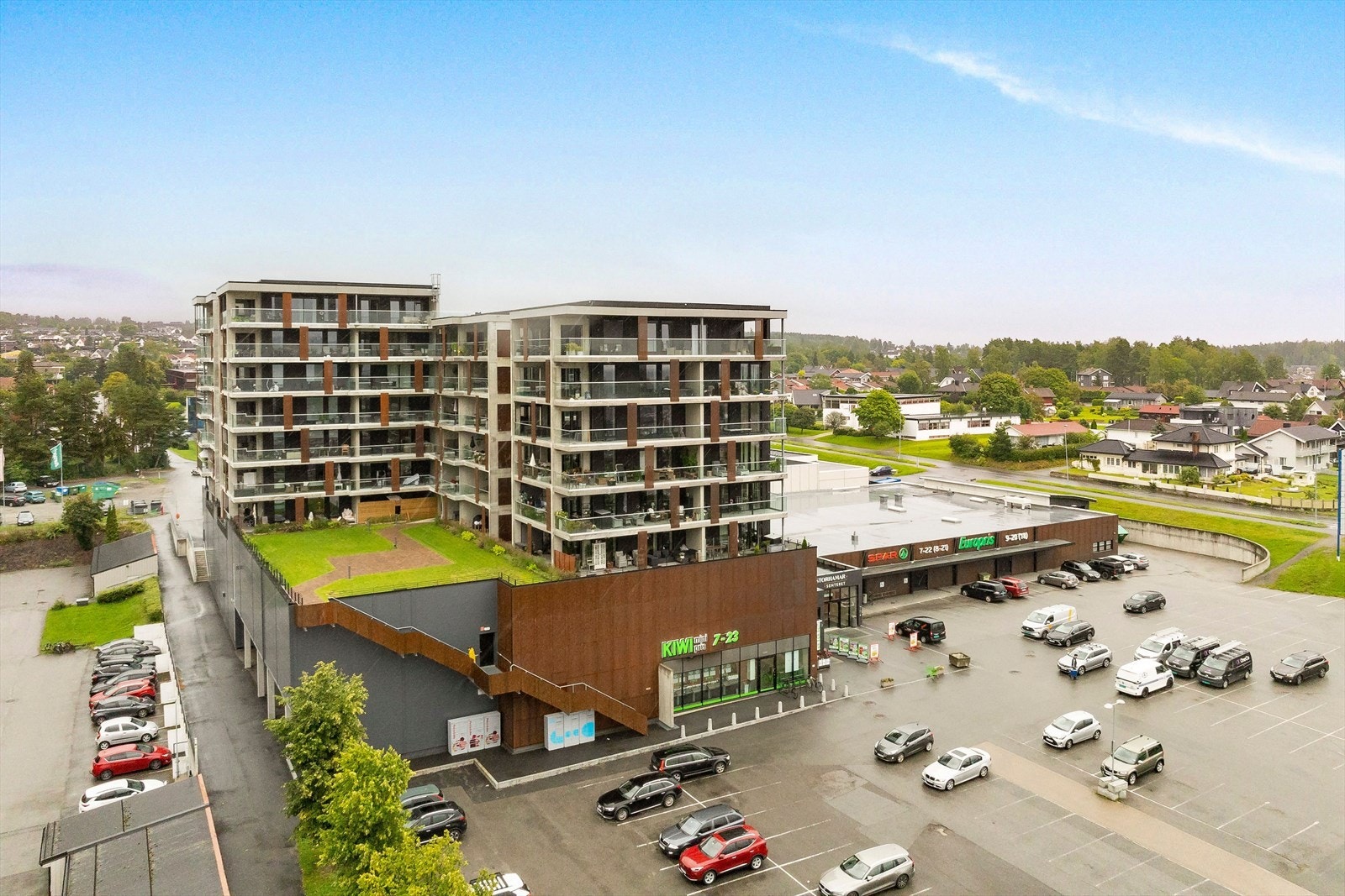 Leiligheten ligger på Hamar vest, med de viktigste servicetilbudene like i nærheten. Galleribilde