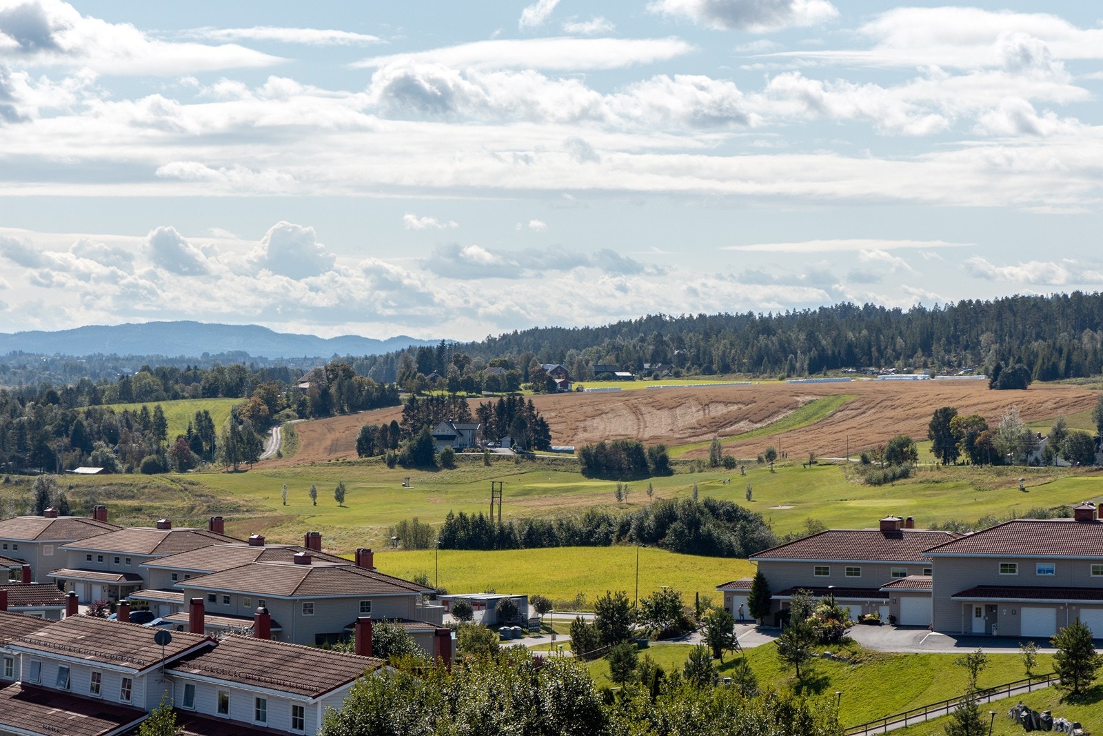 Utsikten fra leiligheten er upåklagelig. Galleribilde