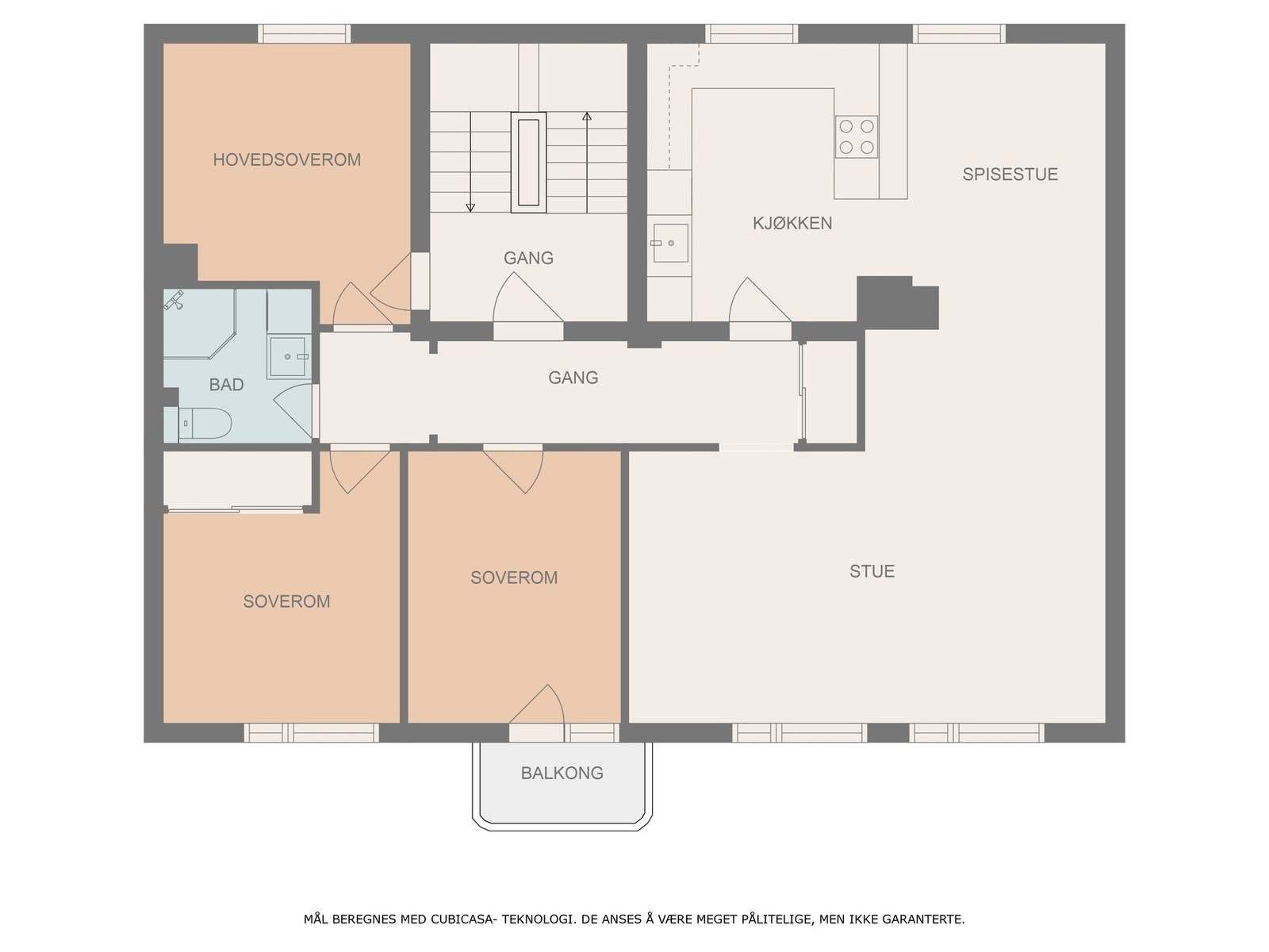 Planskisse Galleribilde