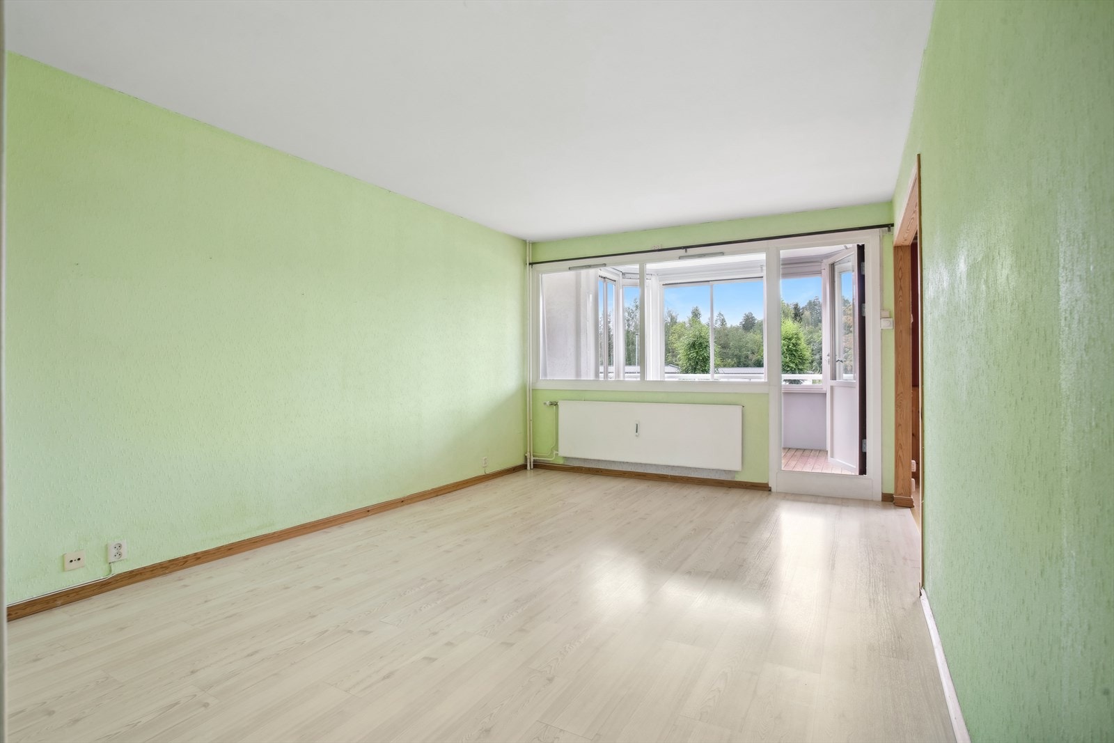 Leiligheten har en flott internbeliggenhet på Løvenstad. Galleribilde