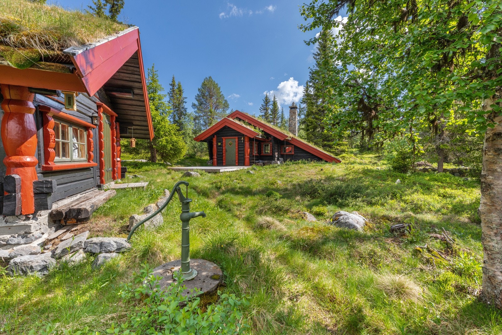 Vann fra brønn på tomten. Drikkevann kan hentes fra borebrønn ca. 250m unna Galleribilde