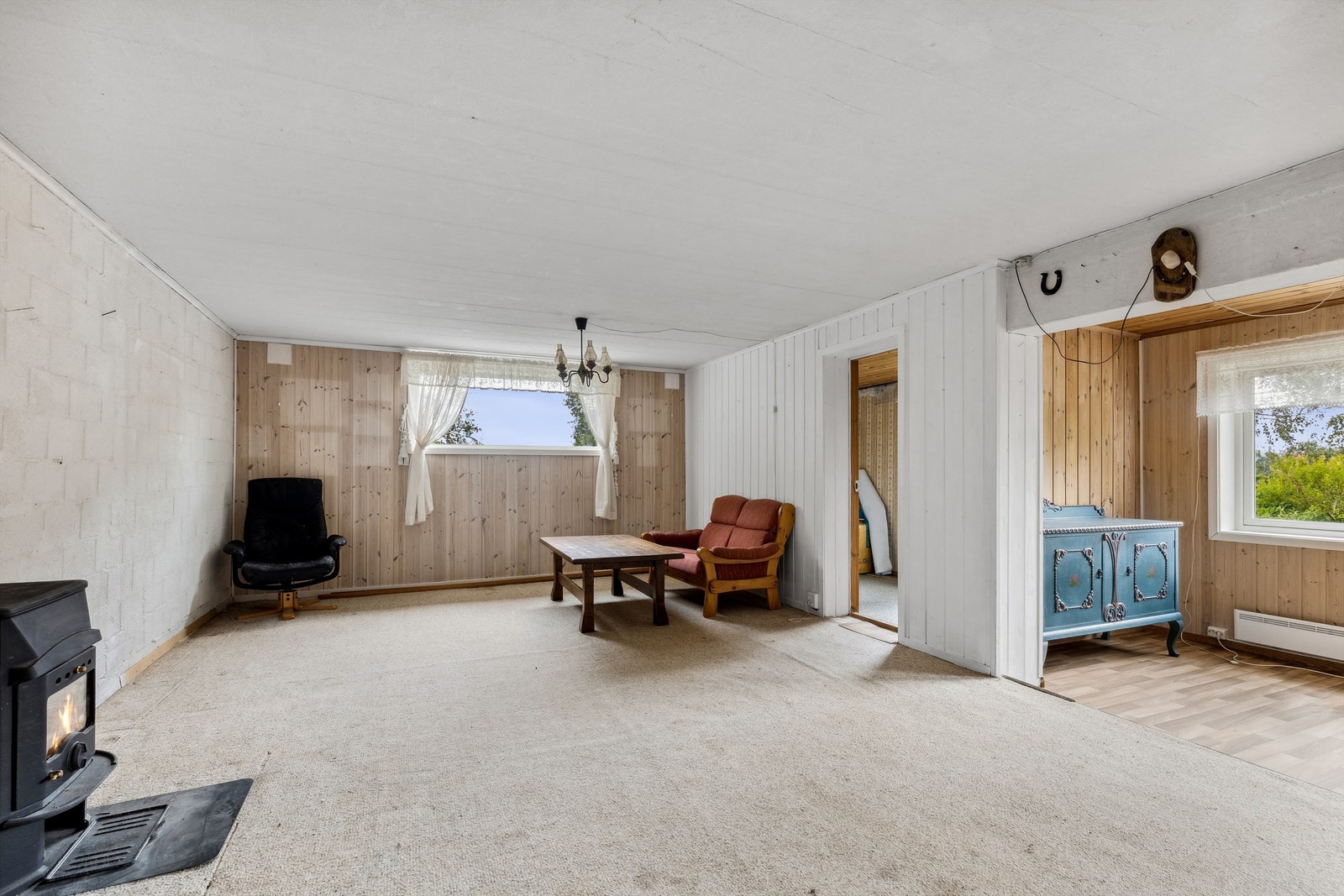 Bygningstegninger fra kommunen avviker fra dagens løsning i kjelleretasjen Galleribilde