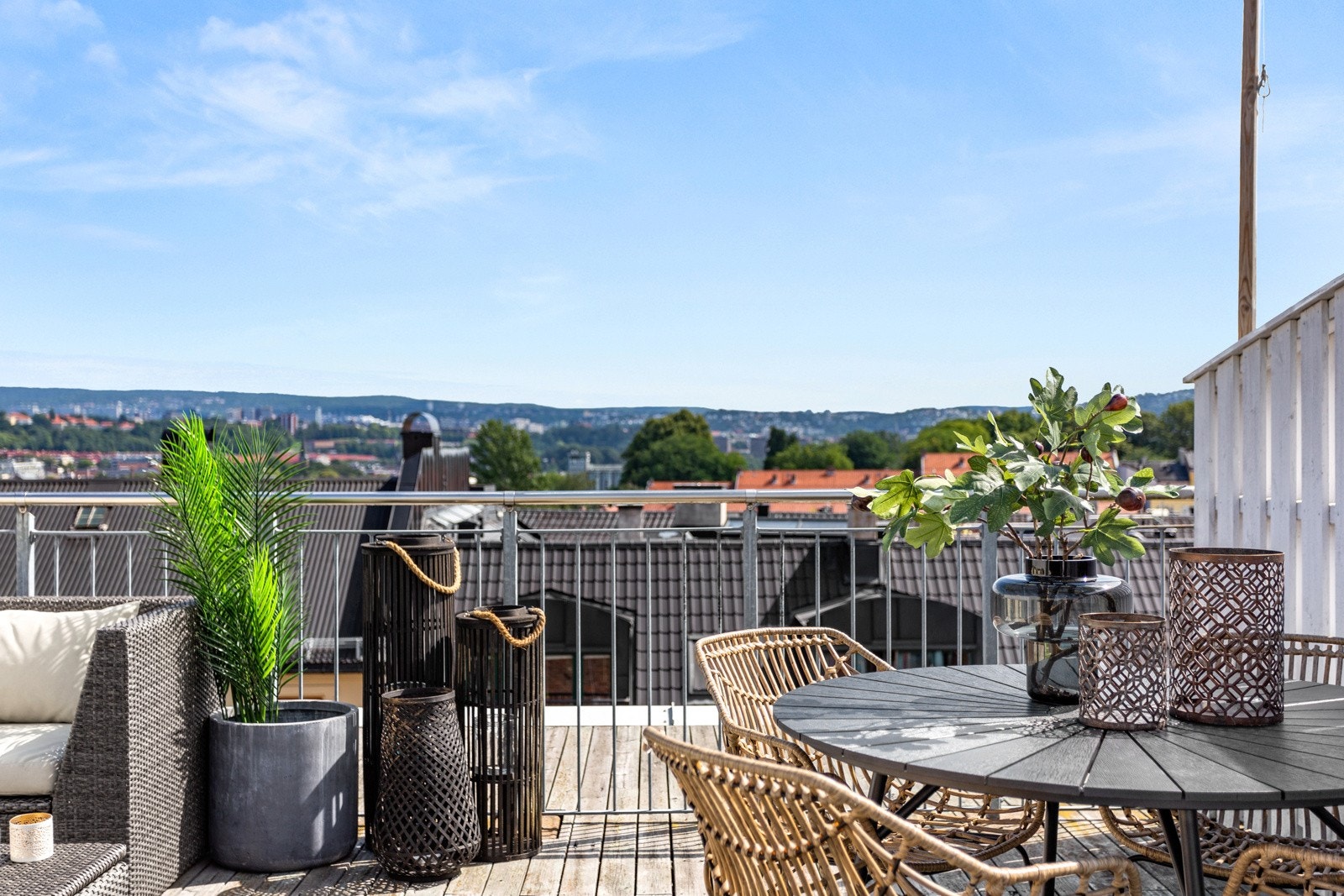 Utsikt over Oslos tak! Galleribilde