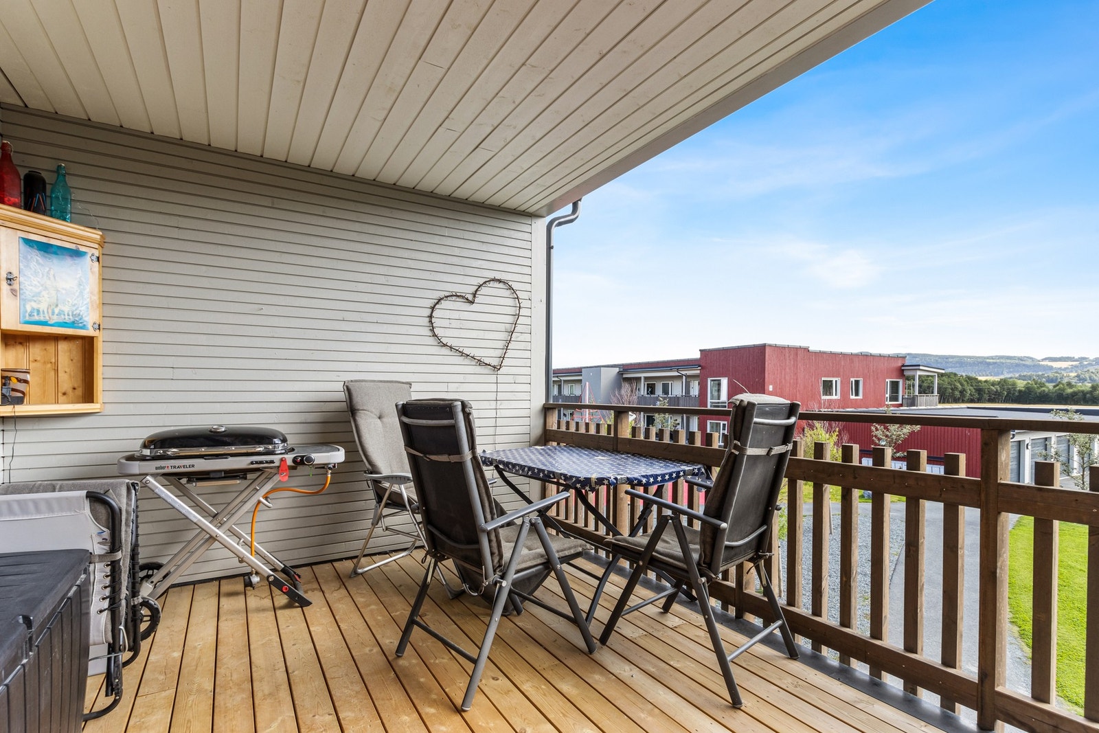 Stor takoverbygd terrasse på hele 21 kvm! Galleribilde