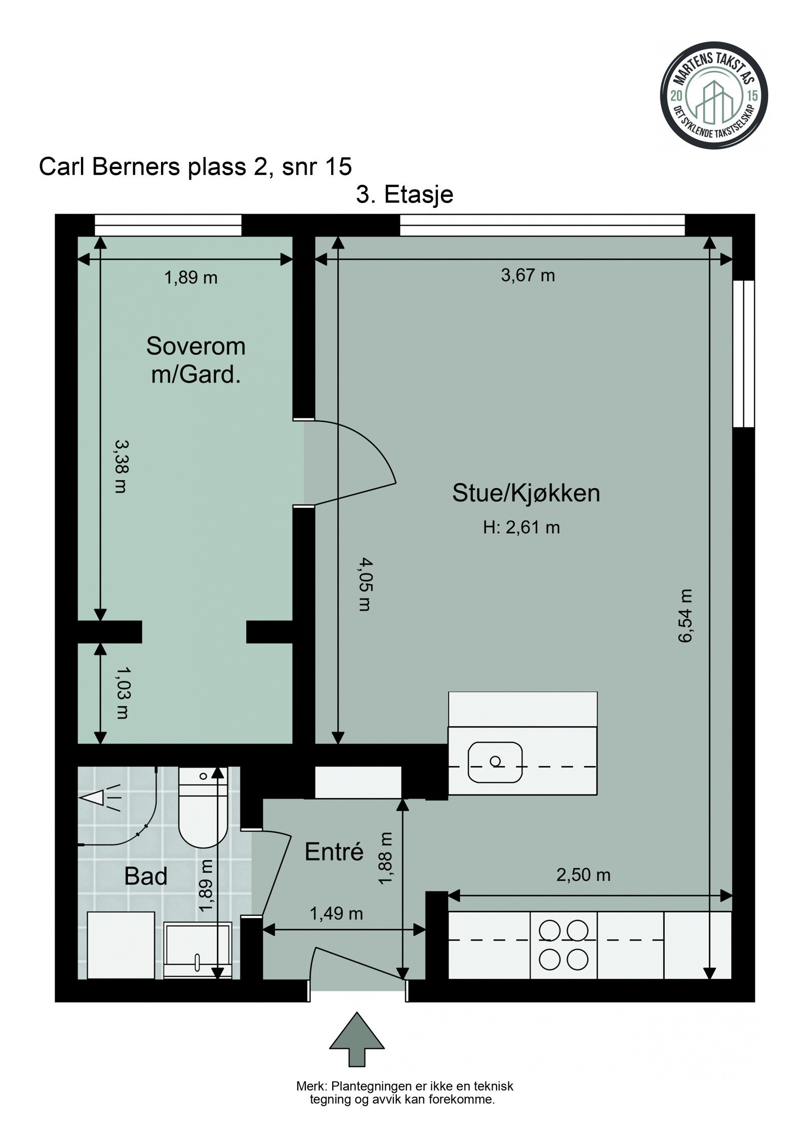 Plantegning. Galleribilde