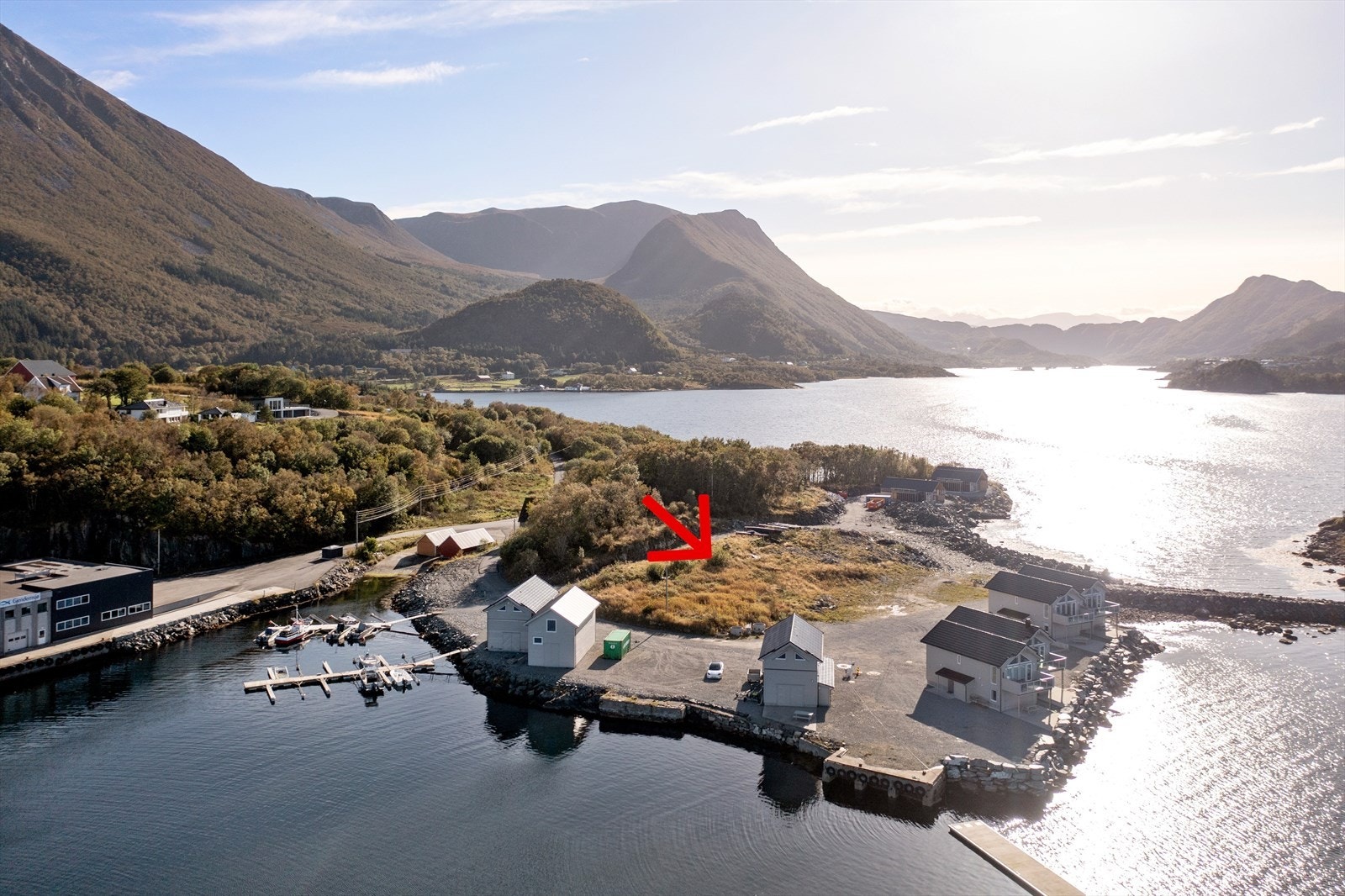 Dronefoto Galleribilde