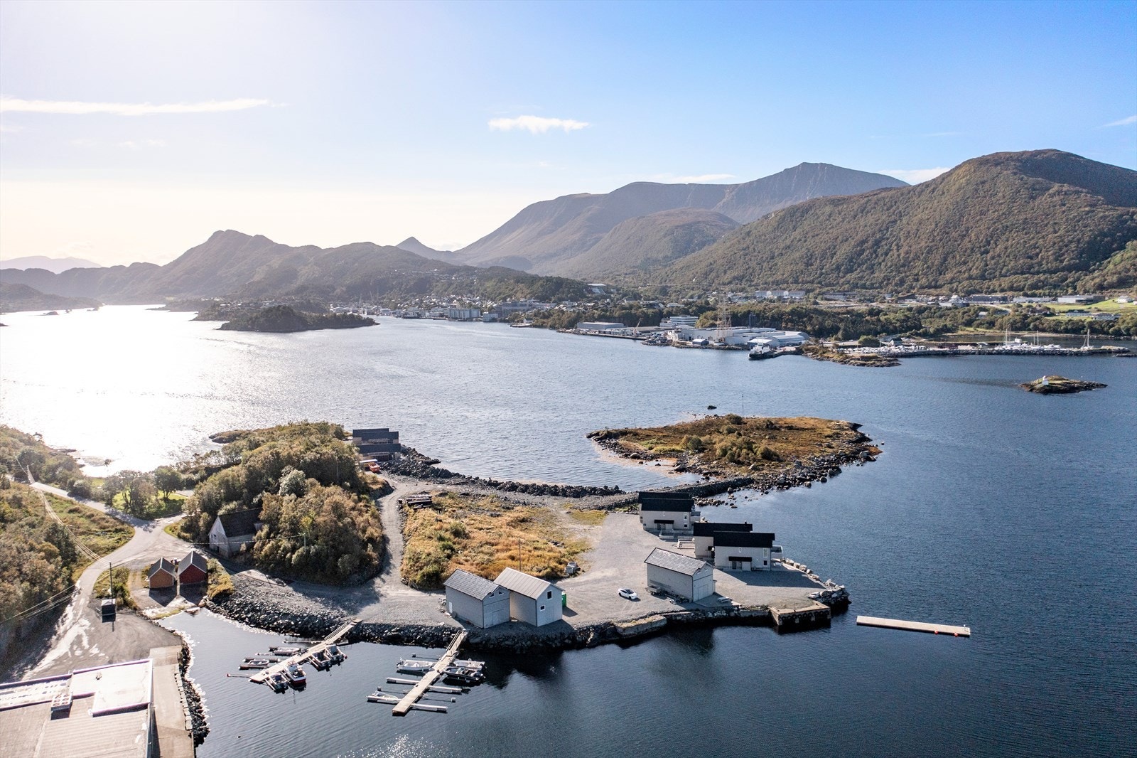 Dronefoto Galleribilde